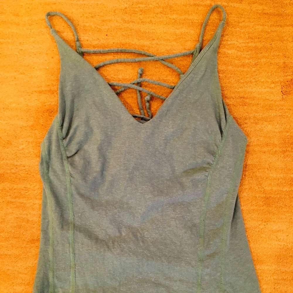 Prana Arrowhead Tank Light Teal - Hemp/Cotton